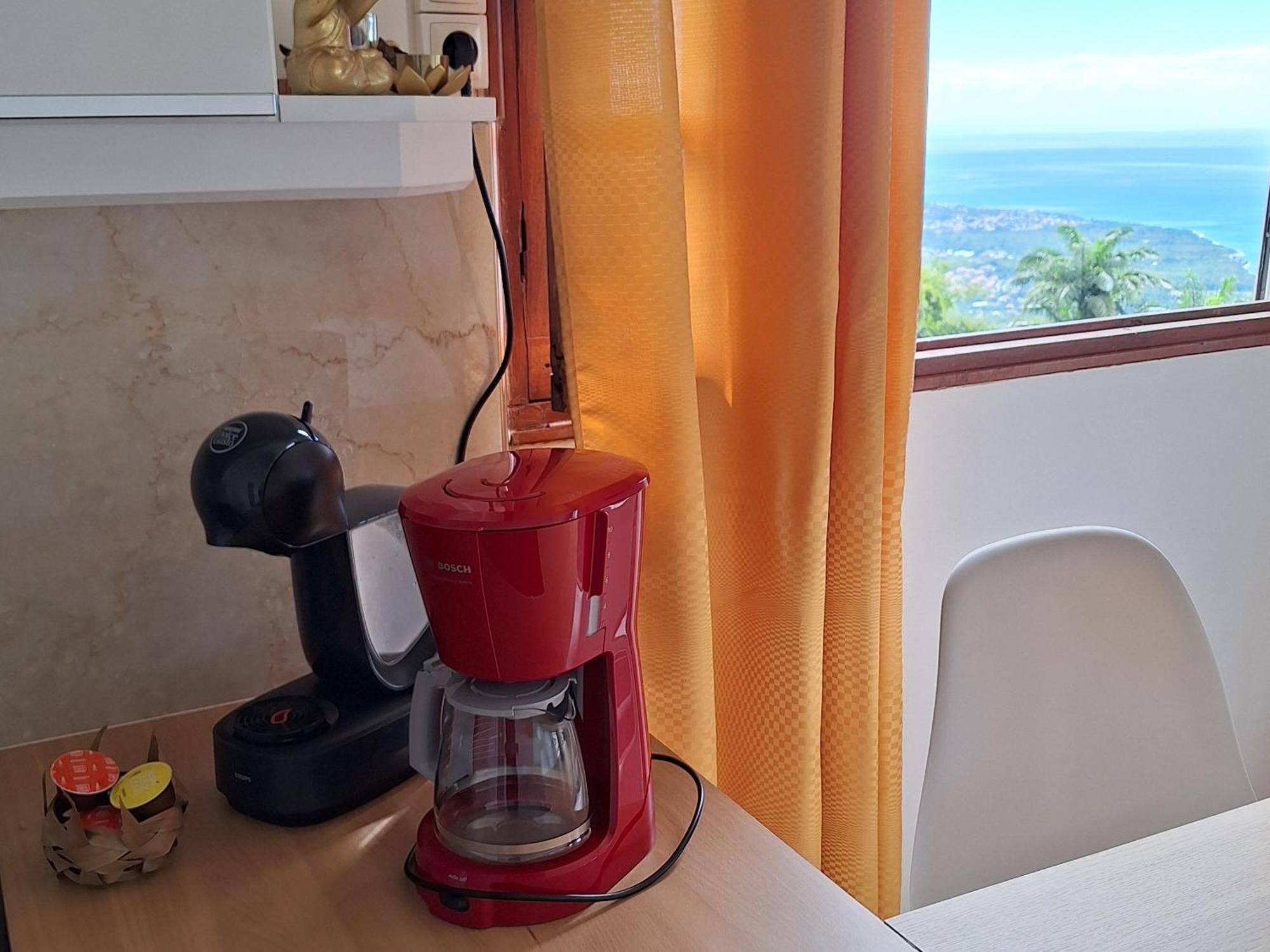 Belavue & Spa Prive, Avec Vue Panoramique Sur Mer, Jardin Creole Paysager, Jacuzzi Prive Bouillante Exterior photo